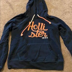 Hollister Navy Blue Hoodie